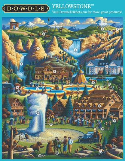 Yellowstone Canvas Gallery Wrap