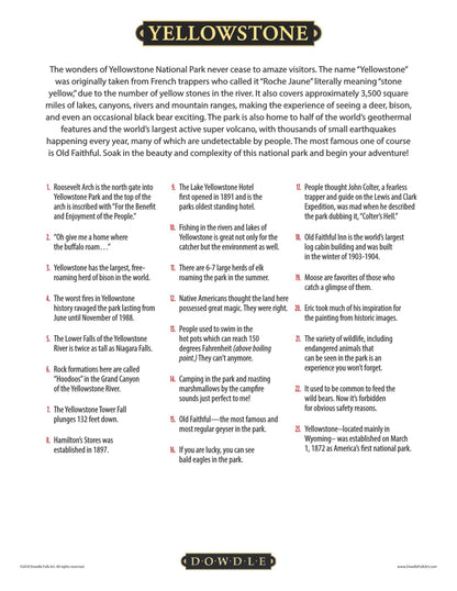 Yellowstone Canvas Gallery Wrap