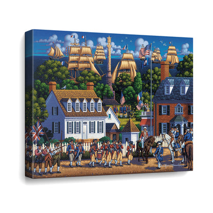 Yorktown National Historic Park Canvas Gallery Wrap