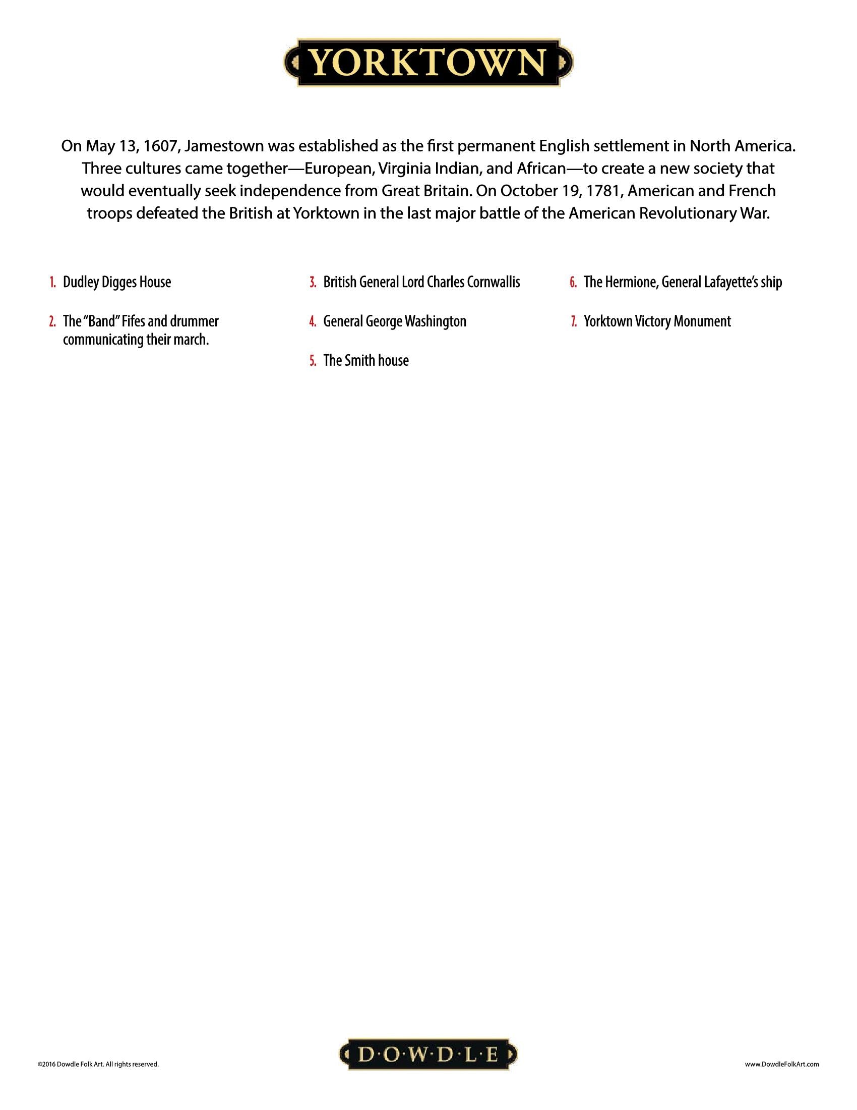 Yorktown National Historic Park Canvas Gallery Wrap