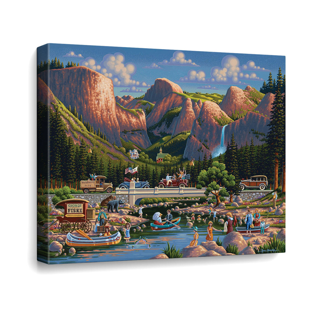 Yosemite National Park Canvas Gallery Wrap