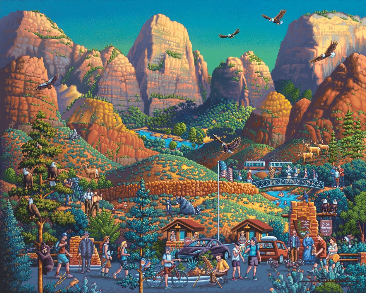 Zion National Park | 210 Piece Personal Puzzle