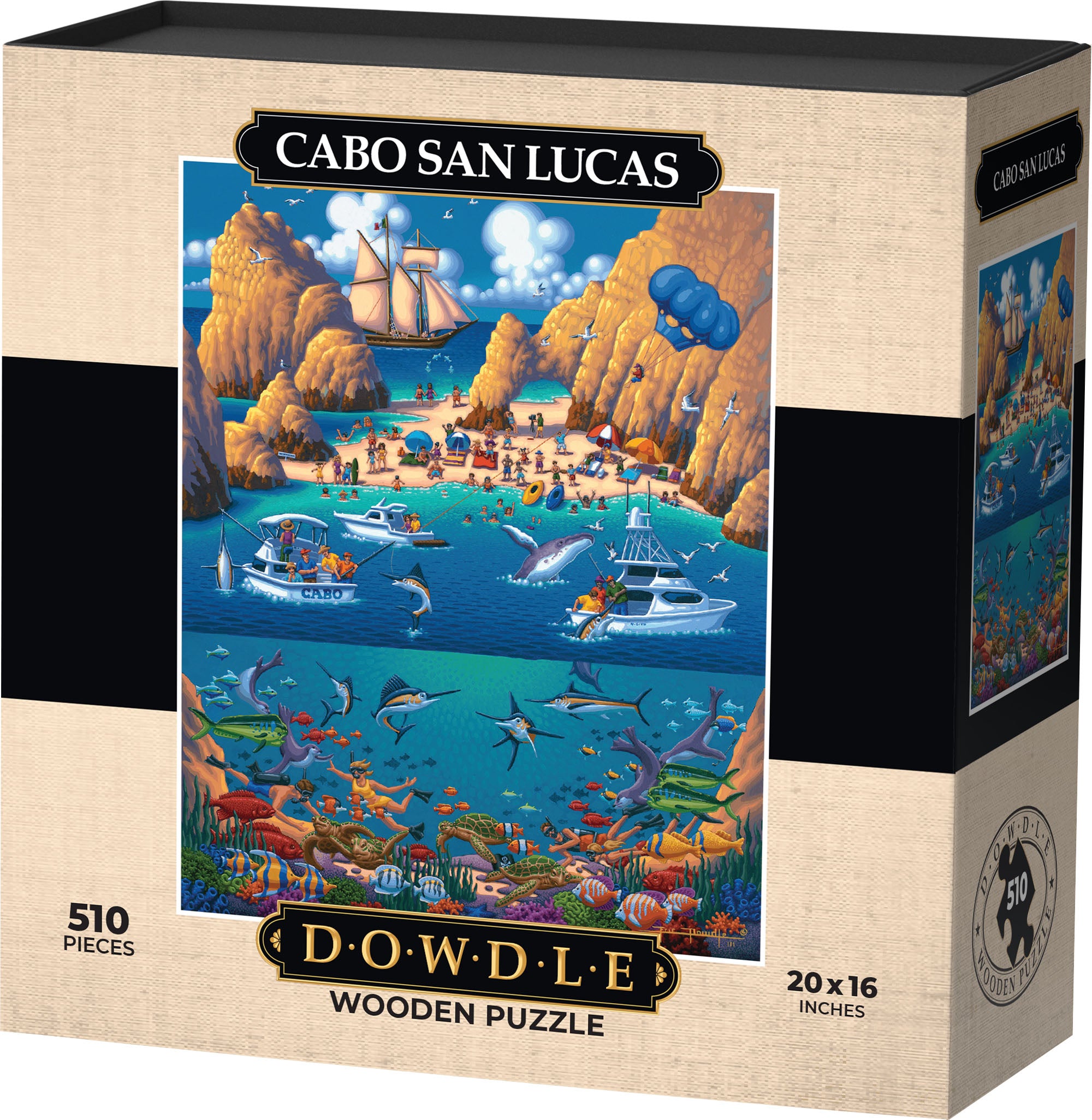 Cabo San Lucas - Wooden Puzzle