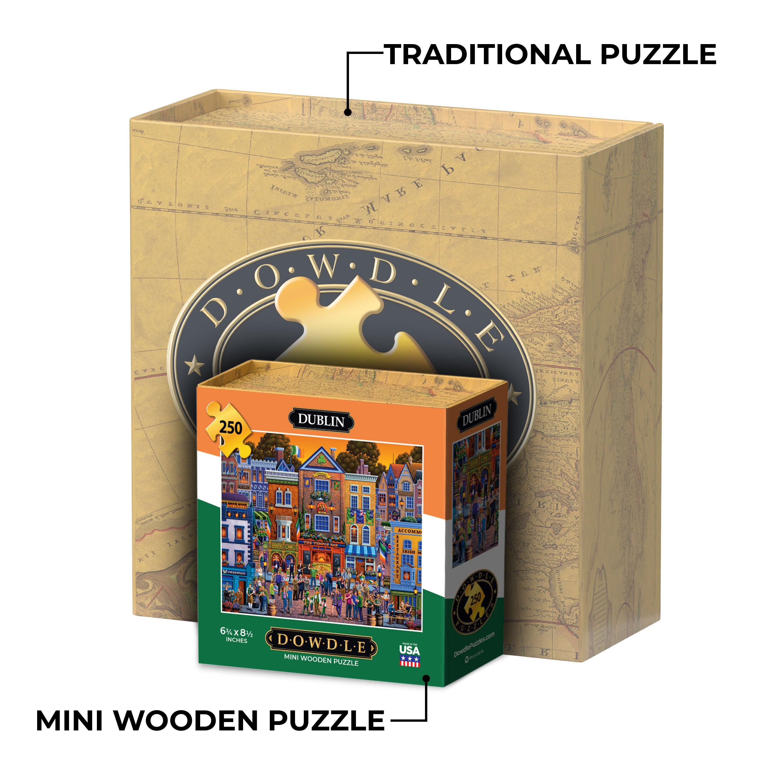 Dublin - Mini Puzzle - 250 Piece