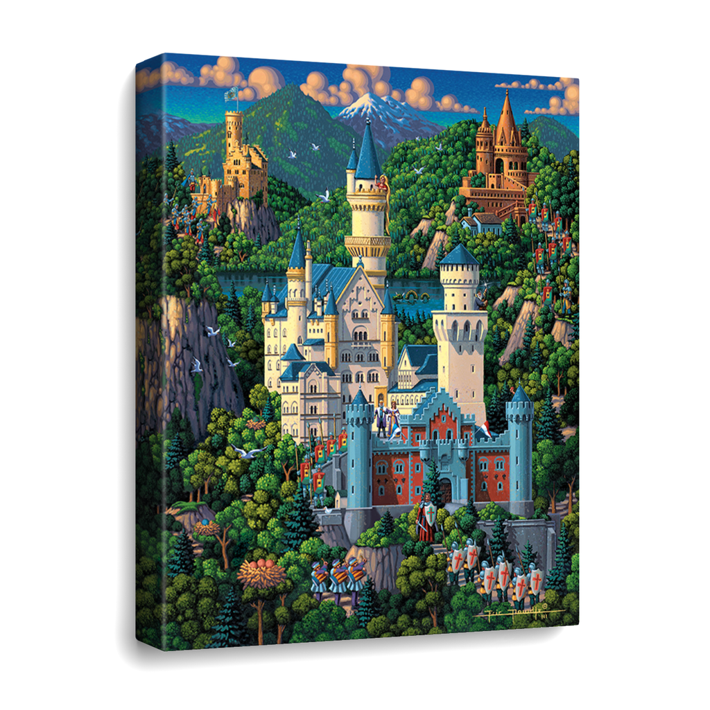 Neuschwanstein Castle - Canvas Gallery Wrap Neuschwanstein Castle - Canvas Gallery Wrap