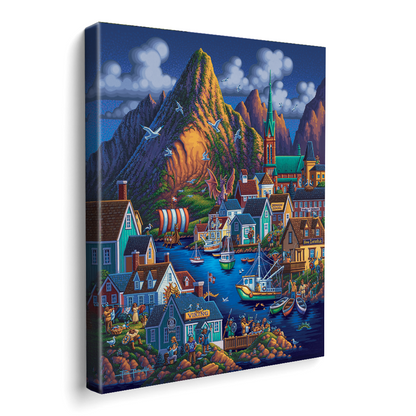 Norway Canvas Gallery Wrap