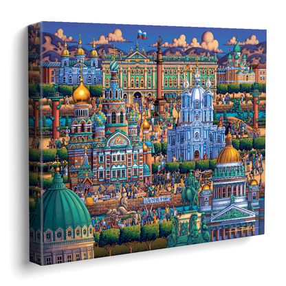 St. Petersburg Canvas Gallery Wrap